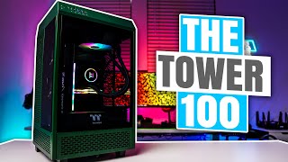 Thermaltake The Tower 100 Racing Green Edition!