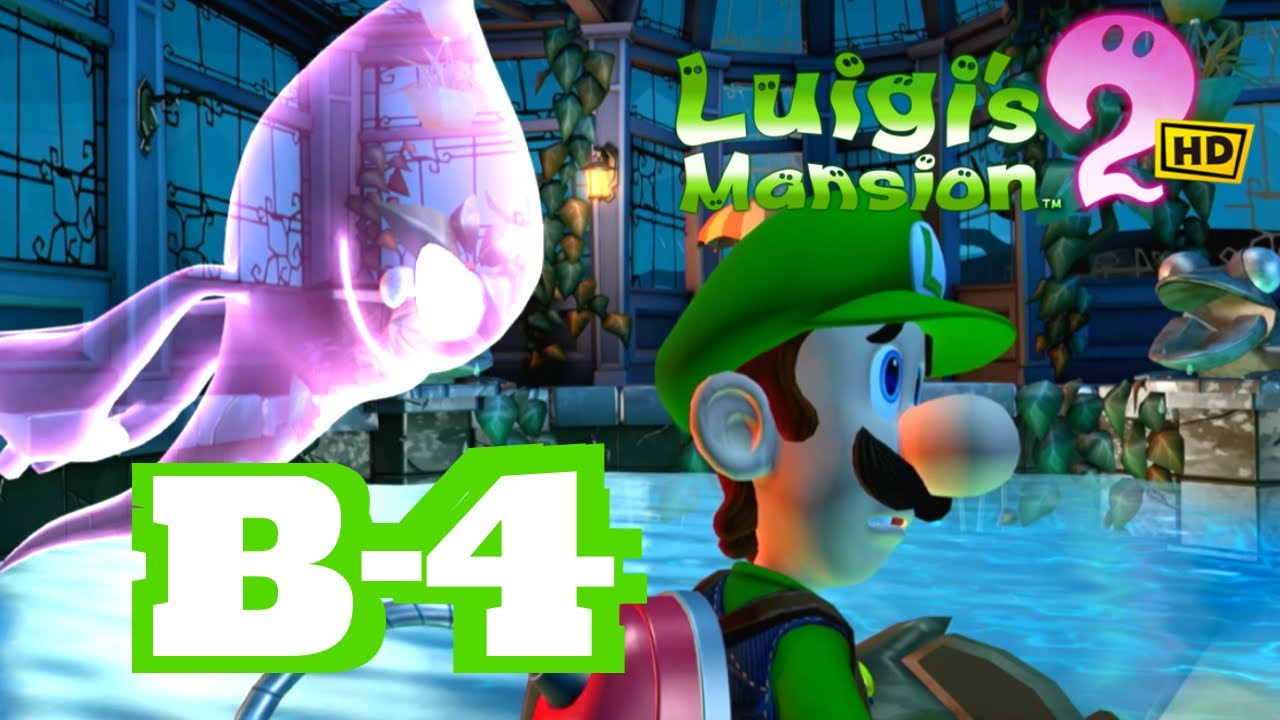 Pool Party!!! Mission B-4 Luigi's Mansion 2 HD - Gameplay Walkthrough ...