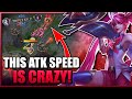 This attack speed is crazy  rank 1 jinx season 14 adc challenger gameplay