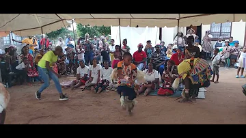 Tsonga Traditional Dance 99 (Makapanstad) The youngest Traditional Healer Dancing