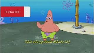 Story WA Keren 30 detik - Kata bijak Patrick Star lucu