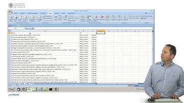 Excel. Importación de urls de una página web con una macro. |  | UPV