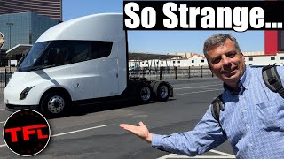 Almost Driving The New Tesla Semi-Truck!