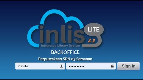 Tutorial inlislite 2 (part 2) :   5 Hal yg wajib dilakukan setelah instal inlislite