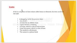Python unit 3 part 1