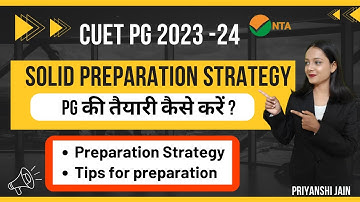CUET PG 2023 Solid Preparation Strategy |  Priyanshi Jain | Forensic Science | Sagar University