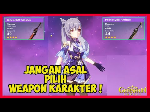 Tips Weapon Untuk DPS Karakter Genshin Impact - Guide Genshin Impact Part 4 Indonesia