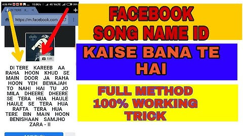 HOW TO CREATE LOG SONG NAME FACEBOOK ACCOUNT!HOW TO MAKE SONG NAME ID