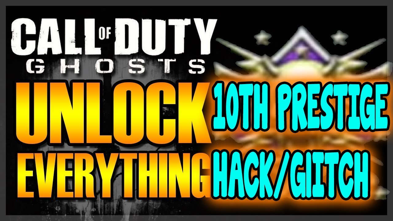 Call of Duty Ghosts 10th Prestige Glitch/Hack Lobby
