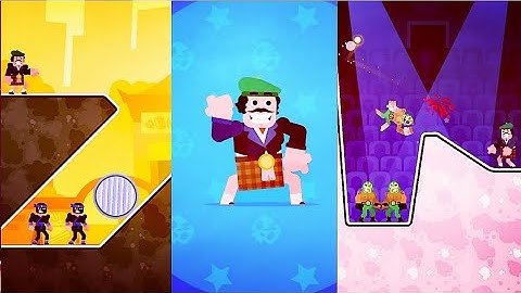 Punch Bob gameplay / Android, ios / tricky puzzle game(part 5)