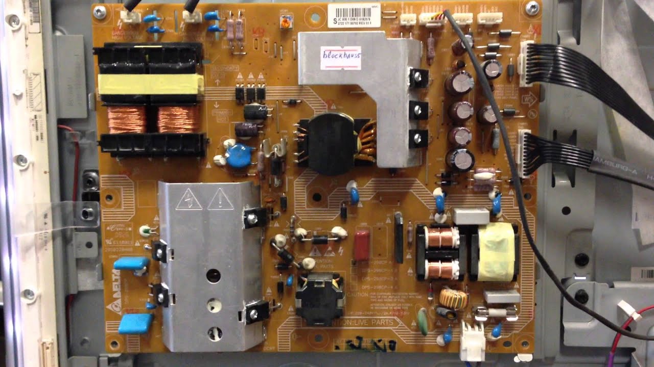 Netzteil Dps 298cp A 2a 4a Trafo Knistert Reparatur Tv Philips 47pfl8404h Fernseher Knistert Youtube