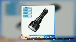 Wurkkos TS30S Pro 21700 Rechargeable Tactical Flashlight  LED USB-C 6000Lm Torch MAX 1086M Stainless screenshot 4