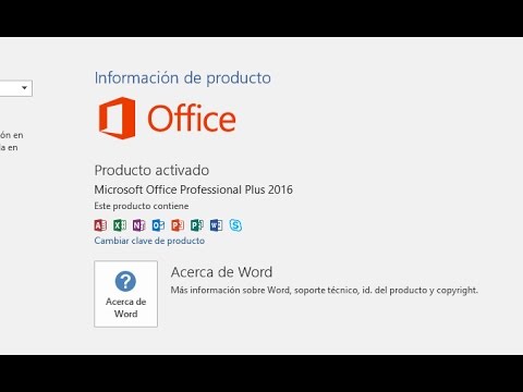 Office 2016 para mac gratis y activado