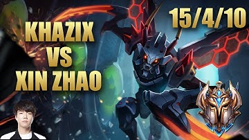 SKT T1 Haru KhaZix Jungle Vs Xin Zhao - KR Challenger Match Summary Patch 9.20