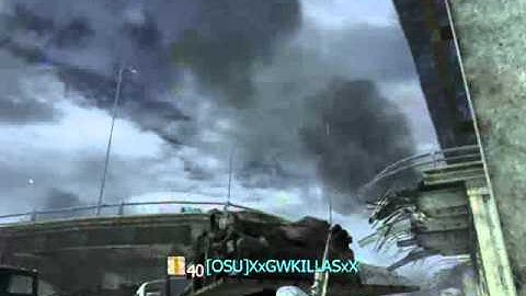 Call of Duty MW3-Random Throwing Knife Kill