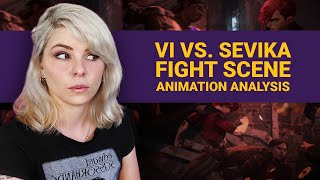 Arcane's Best Fight Scene | Vi vs. Sevika | Animation Analysis