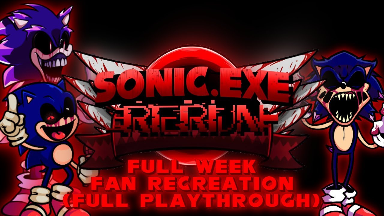 Sonic exe the Concept Maker on Game Jolt: Fnf vs Sonic Exe Rerun