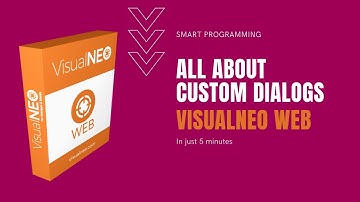 All About Custom Dialogs - VisualNEO Web