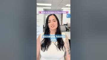 How to Rank in Google’s AI Overviews🚨