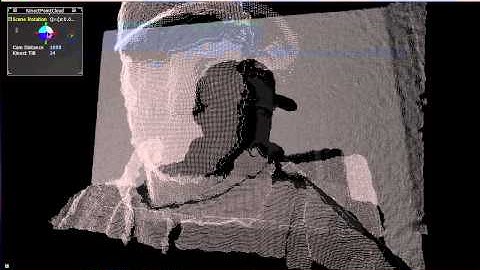 Kinect Point Cloud App Demo