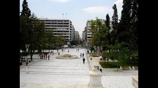 NOTPAROLO (MI VIZITIS MIAN GREKAN AMIKON STAVROSON, EN LA PLACO SINTAGMO, EN ATENO)