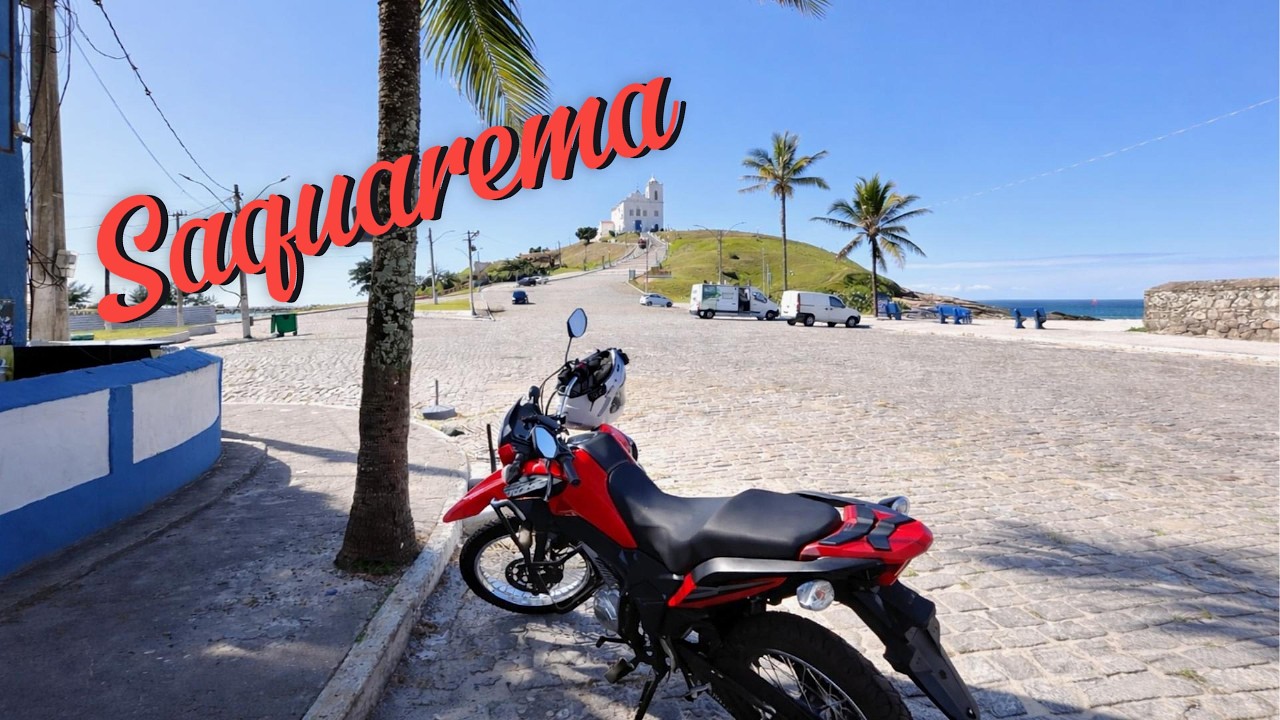 🔥 Bate e Volta em Saquarema de Moto | Sol, Estrada e Visual Incrível!