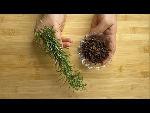 Mix rosemary with cloves - secret that no one will ever tell you!