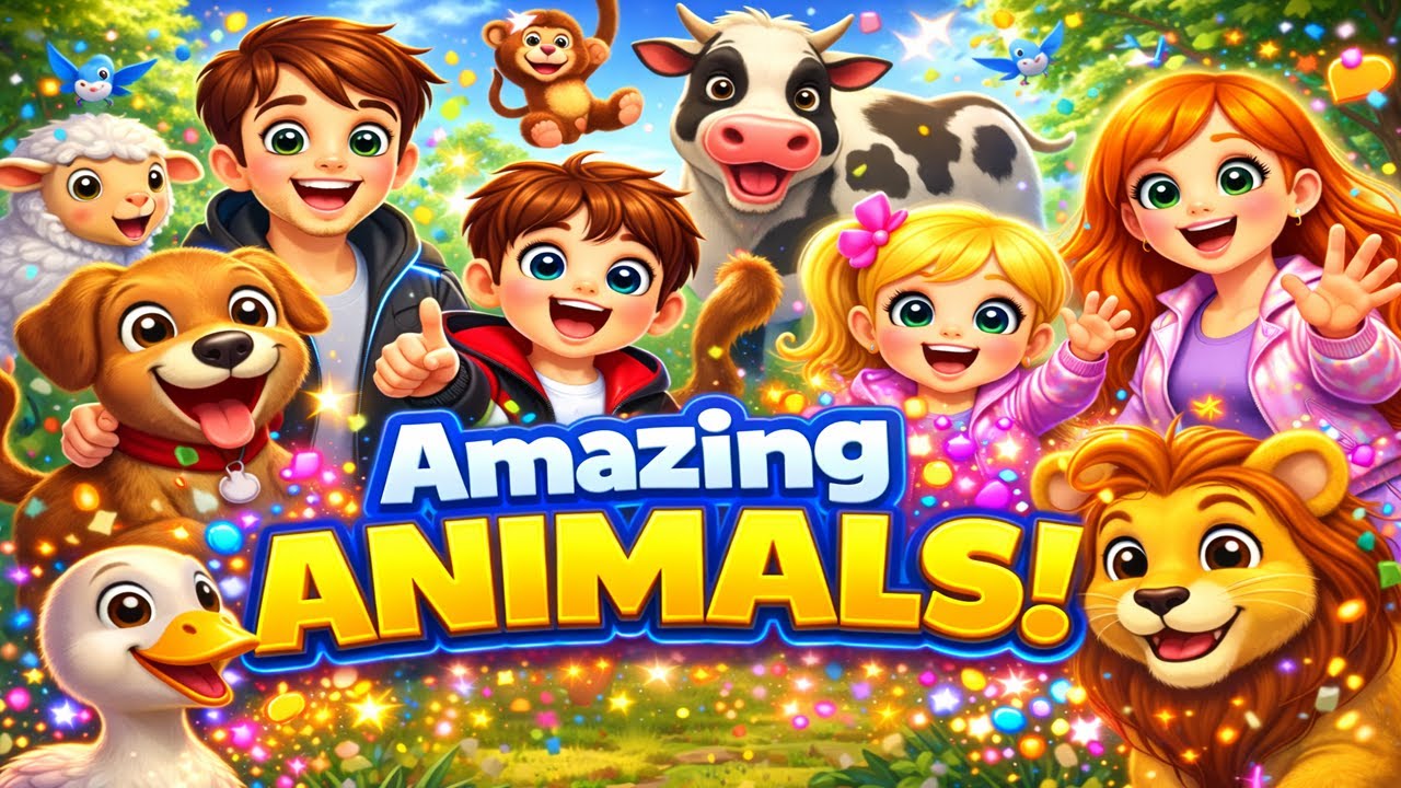 Animals Sounds Adventure 🐶🐱 | Fun & Learning with Cocobini Toons
