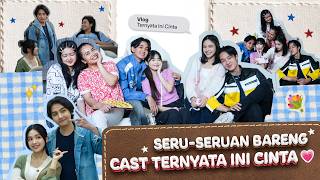 SEHARI DI LOKASI SHOOTING TERNYATA INI CINTA 💗 BANYAK SCENE VIRAL YG TERNYATA HASIL IMPROVISASI?! 😭