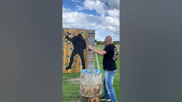 World champion axe thrower freestyle throwing#worldchampionr#foryou#fyp#Wonderful collection