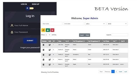 Apps Script - WebApp - Login Form V.3 Integrated With Login Form V.6.5x (Demo 1)