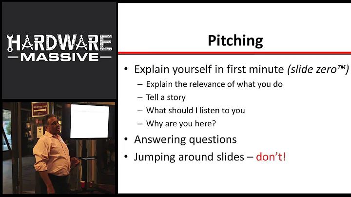 How to Pitch to Venture Capitalists - Part 1 | Nae...