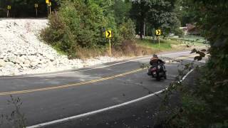 Nishant on Devil's Triangle switchback