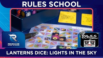 How To Play Lanterns Dice: Lights in the Sky (Rules School) with the Game Boy Geek