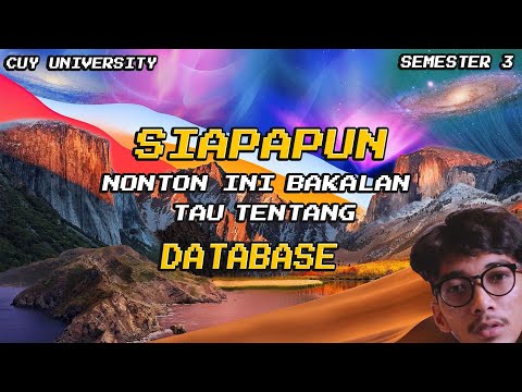 SESI 3 - Tutorial Dasar Belajar DATABASE Untuk Pemula Dari 0