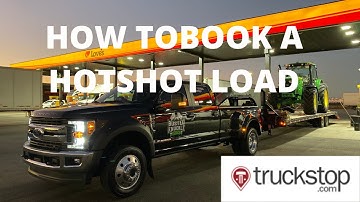 HOW TO BOOK A HOTSHOT LOAD USING TRUCKSTOP LOAD BOARD!