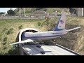 Boeing VC-25 (747) Emergency Landing On Busy Highway Without Landing Gear | GTA 5