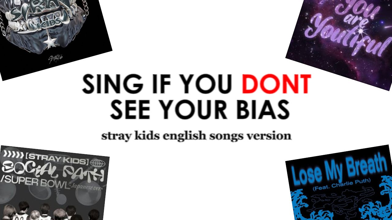Sing If You DON'T See Your Bias | Stray Kids eng. songs ver.