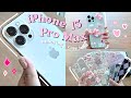 Unboxing 🧸 iPhone 13 Pro Max 📱 Silver 256GB + case haul 🦋 (with link) *aesthetic* | Malaysia