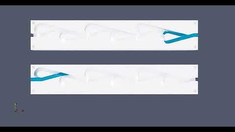 Tesla Valve CFD Simulation with BARAM