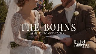 Melanie & Meyer' Wedding Film  Kacena Farms, Vinton, IA