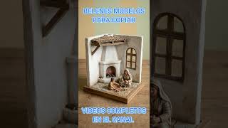 PEQUEÑAS ESCENAS DE BELENES DE LA VIDA DE JESUS