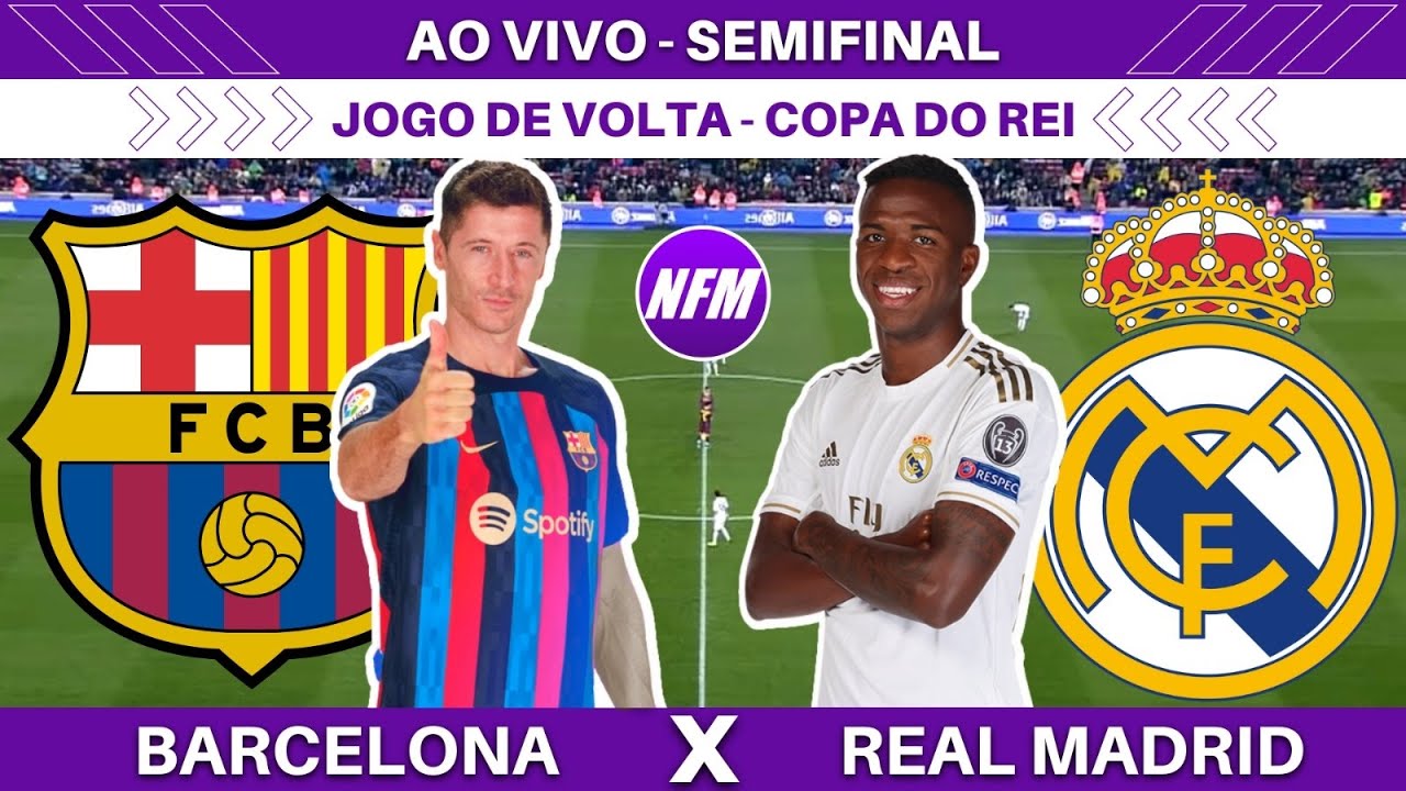 その他 #4 FC Barcelona-Real Madrid BARCELONA 0x4 REAL MADRID | JOGO COMPLETO | SEMIFINAL | COPA DO