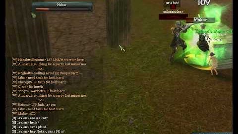 AIKA Online: bot named Mokar from Lenaria