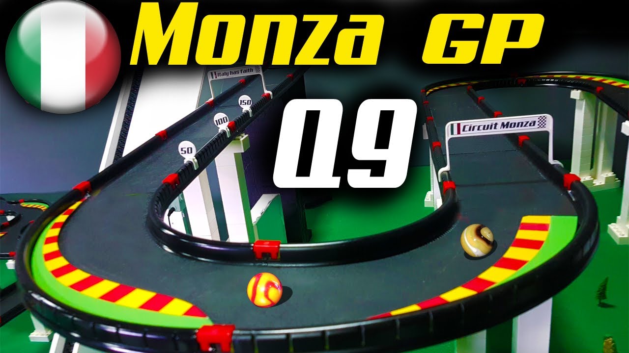 Circuitos de Bolinhas de Gude - Qualificação R9  GP de Monza na Itália   Marble Race