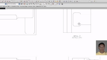 D2A Channel NX Introduction to Drafting (4.1-Add a rectangular detail view)