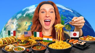 Download Lagu Ik eet 1 dag eten van over de WERELD ! MP3