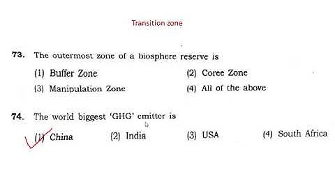 BHU M.Sc. Environmental Science (Environment and Technology) (2016) MCQ’s solved Part 3