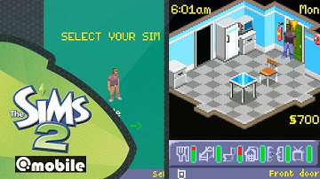 The Sims 2 Mobile (2005, Java) | gameplay, no commentary