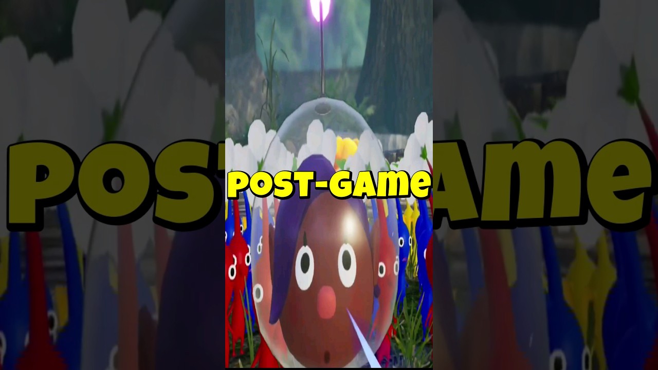 В Pikmin 4 ЛУЧШИЙ постгейм.